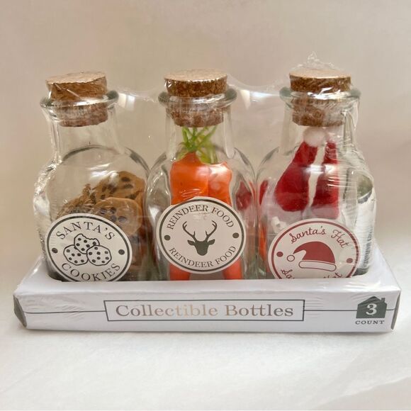 Target Dollar Spot Set of 9 Collectible Miniature Bottles 2022 - Picture 3 of 4